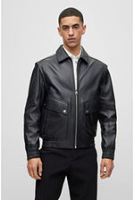 Load image into Gallery viewer, HUGO Men&#39;s Larvid LEATHER_JACKET
