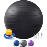 Load image into Gallery viewer, Diameter 45cm PVC Fitness Balls Yoga Ball Thickened Explosion-proof Exercise Home Gym Pilates Equipment Balance Ball
