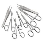 Load image into Gallery viewer, Set of 7 Pieces Scissors Forceps
