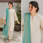 Load image into Gallery viewer, Embroidered Lawn Fancy 3 Piece Dress
