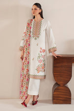 Load image into Gallery viewer, Embroidered Lawn Fancy 3 Piece Dress
