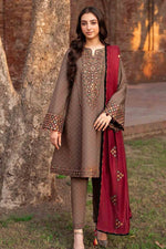 Load image into Gallery viewer, Embroidered Lawn Fancy 3 Piece Dress
