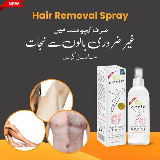 Ecrin - Hair Removal Spray For Men and Women | 100% Original