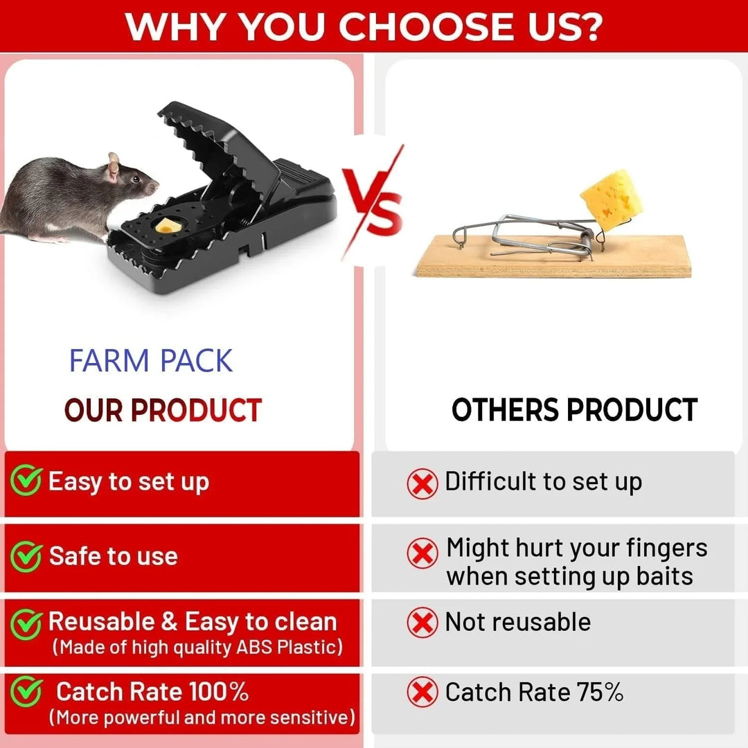 Mouse🐁 Trap ☢Free Delivery🚚Buy 2 Get 1 Free